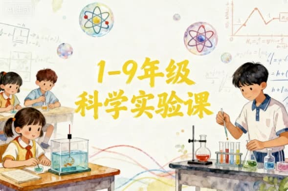1-9年级科学实验课