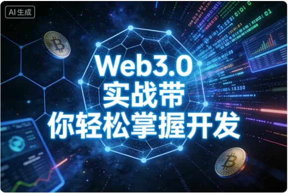 Web3.0实战开发课程 | 从零掌握区块链 + 去中心化应用开发