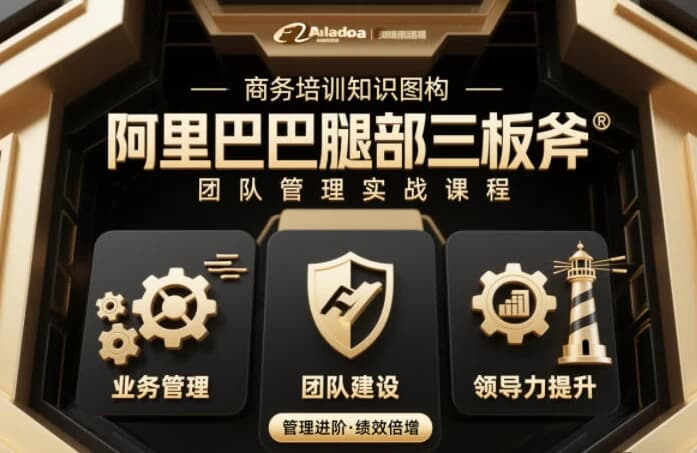 团队管理必学课程系列：阿里巴巴「腿部三板斧」