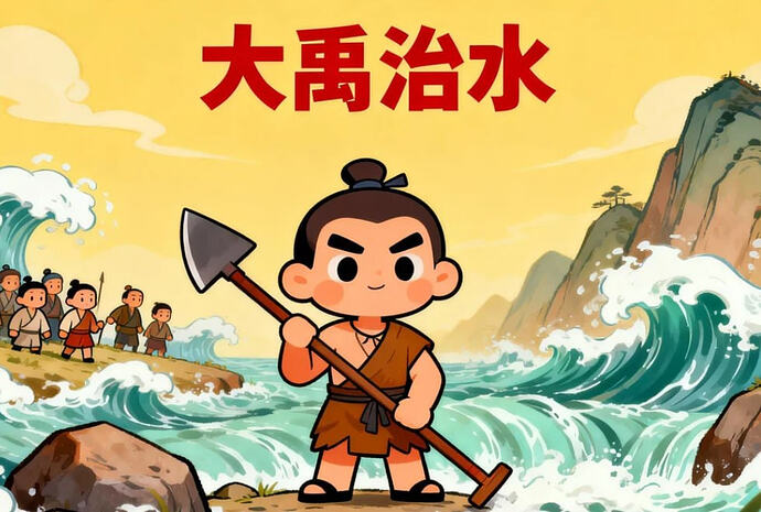 动画片《大禹治水》，带孩子领略华夏智慧与治水精神