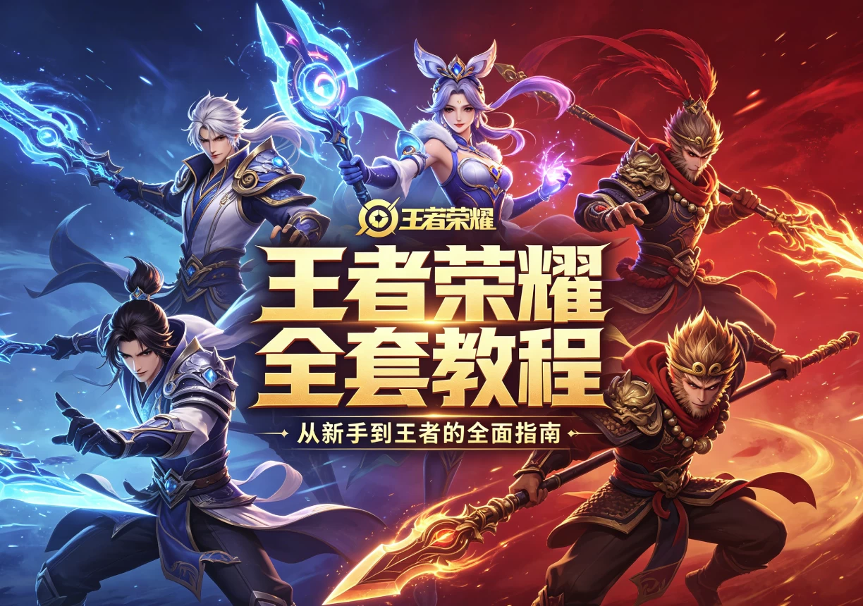 【图文视频】王者荣耀全套教程，从新手到王者的全面指南